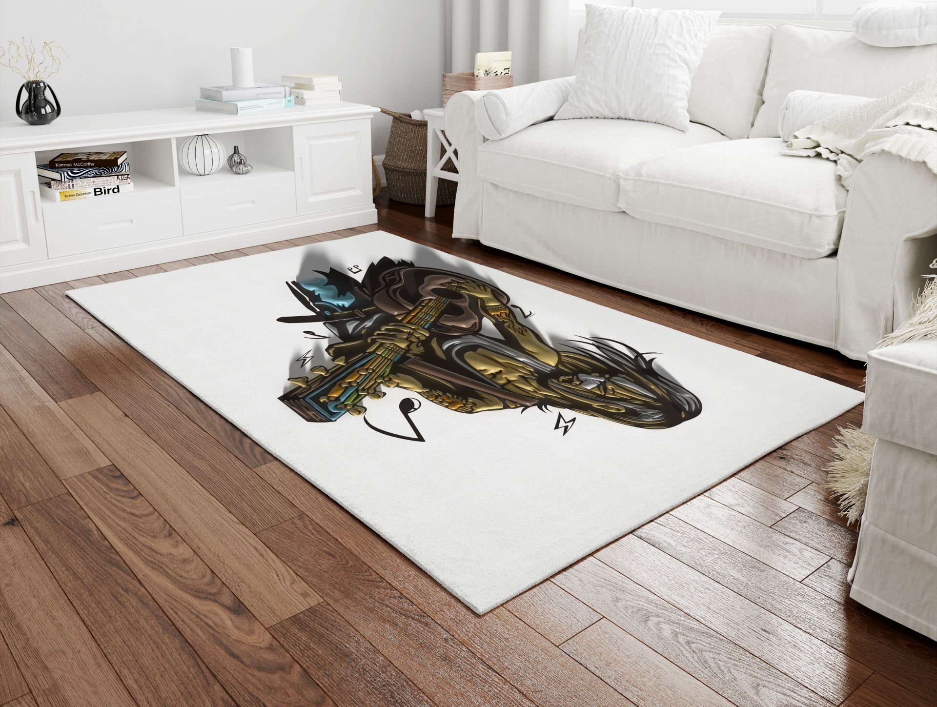 Gitar Çalan Kız Halı