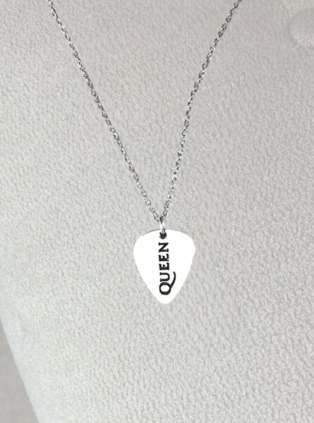 The Queen Rock Müzik Grubu Pena Kolye - Gümüş Kaplama ve Kaliteli Tasarım