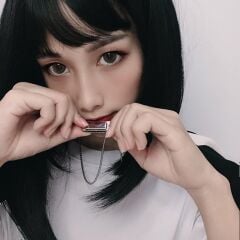 Gerçek Kullanılabilir Mızıka Kolye Yeşil