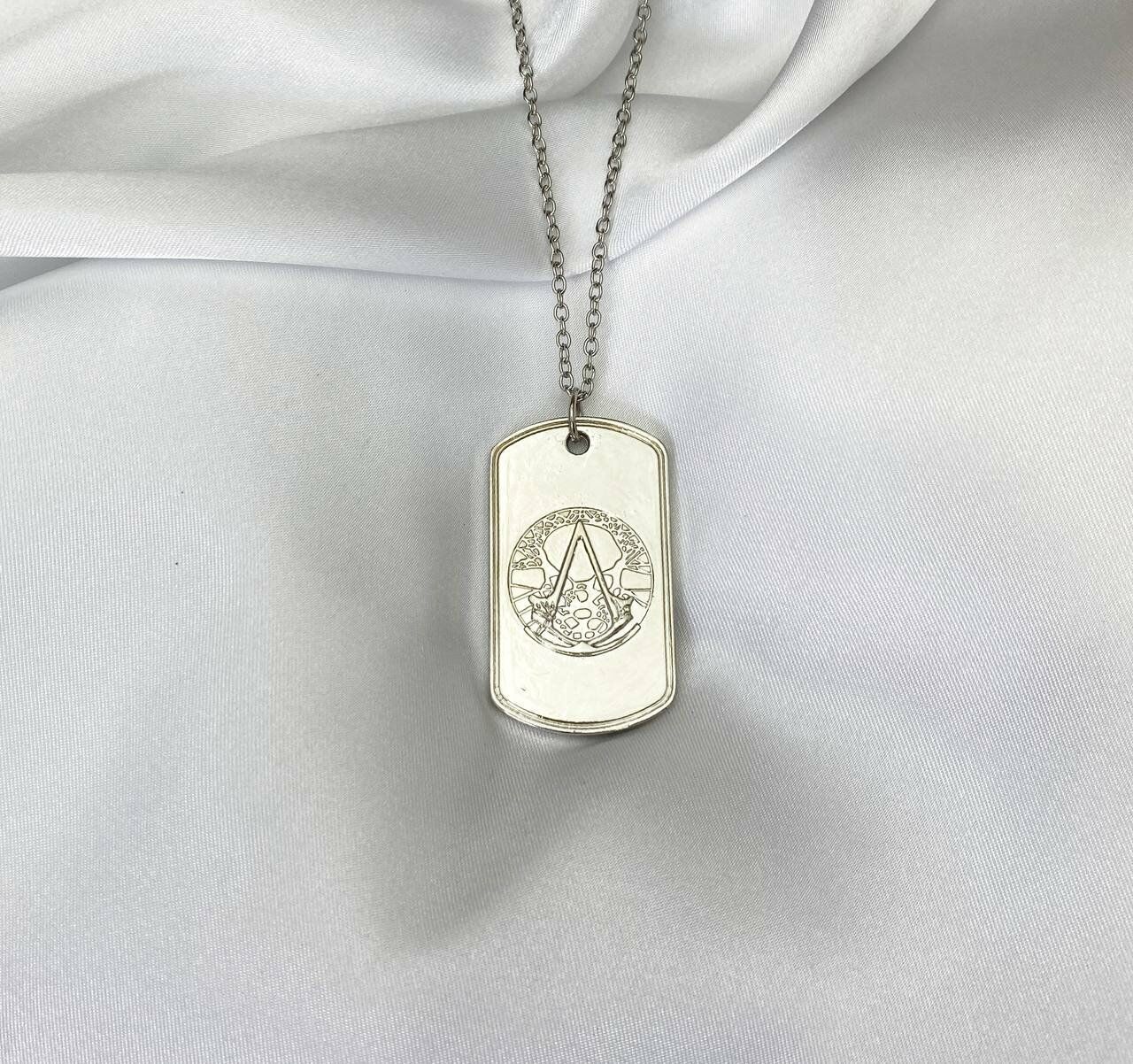 Assassin's Creed Kümye Plaka Hediyelik Kolye