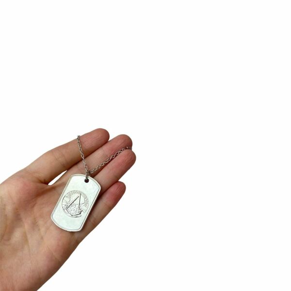 Assassin's Creed Kümye Plaka Hediyelik Kolye