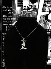 Death Note L Paslanmaz Çelik Kolye Naruto