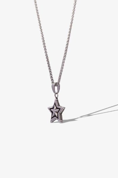 Yıldız Paslanmaz Çelik Garantili Kolye