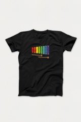 Ksilofon Siyah Tshirt Unisex