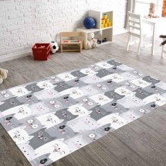 Sevimli Kediler Halı