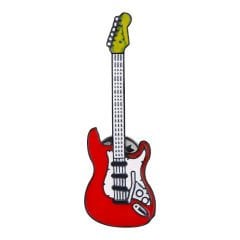 Gitar Yaka İğnesi Rozet