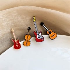 Gitar Yaka İğnesi Rozet