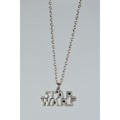 Star Wars Gümüş Kaplama 60 cm Zincir Kolye