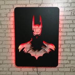 Batman Dekoratif LED Işıklı Tablo