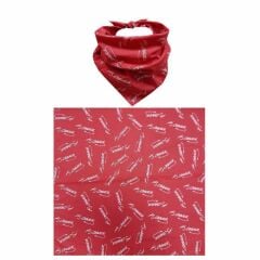 Atatürk İmza Bandana Kırmızı