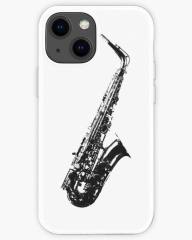 Saksafon İphone Telefon Kılıfı