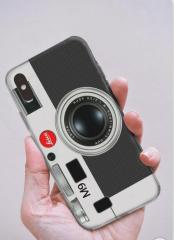 Fotoğraf Makinesi iPhone Telefon Kılıfı