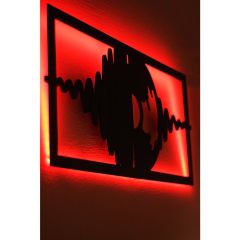 Dekoratif Plak LED Işıklı Tablo