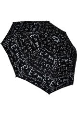 Mc2 Fizik Unisex Desenli Siyah Şemsiye