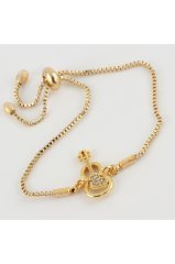 Gitar Kadın Bileklik Gold