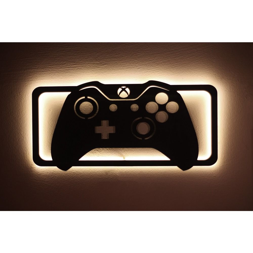 Xbox Konsol Dekoratif LED Işıklı Tablo