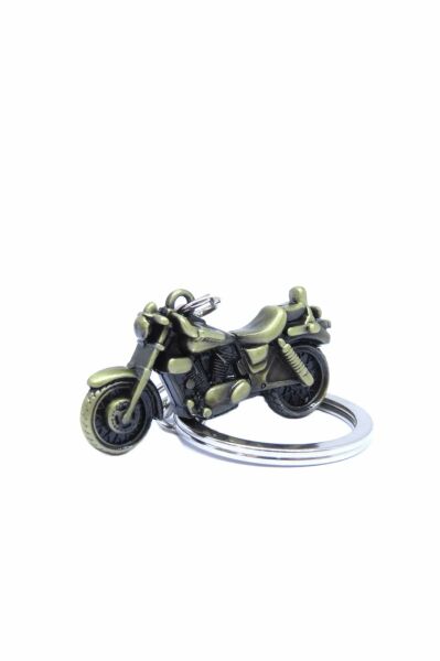 Eskitme Motosiklet Tasarımlı Anahtarlık 1 Adet