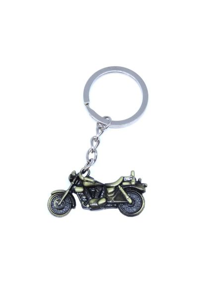 Eskitme Motosiklet Tasarımlı Anahtarlık 1 Adet