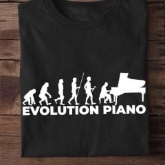Evolution Piano Unisex Tshirt
