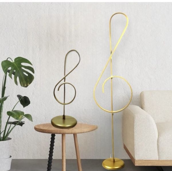 Sol Anahtar Masa Üstü Aydınlatma 50cmx20cm