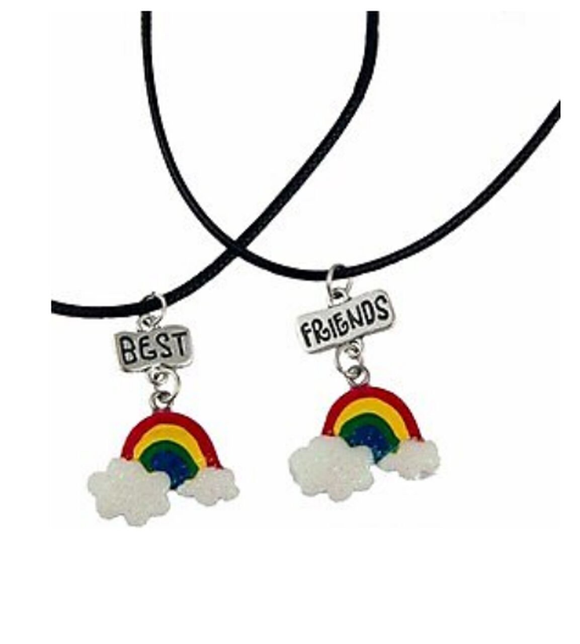 Best friends Gökkuşağı  ikili Arkadaşlık sevgili Kolye