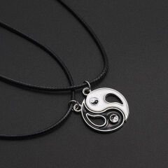 Best friends  Ying Yang  İkili Arkadaşlık sevgili Kolye