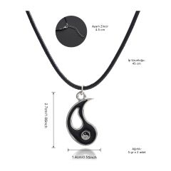 Best friends  Ying Yang  İkili Arkadaşlık sevgili Kolye
