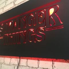 Stranger Things Dekoratif LED Işıklı Tablo