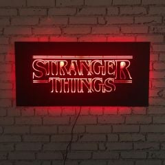 Stranger Things Dekoratif LED Işıklı Tablo