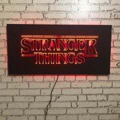 Stranger Things Dekoratif LED Işıklı Tablo