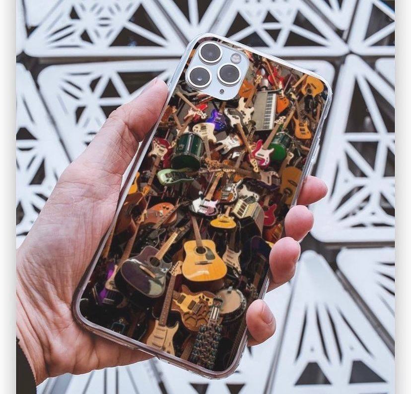 Gitar Samsung Telefon Kılıfı Samsung  J8 2018