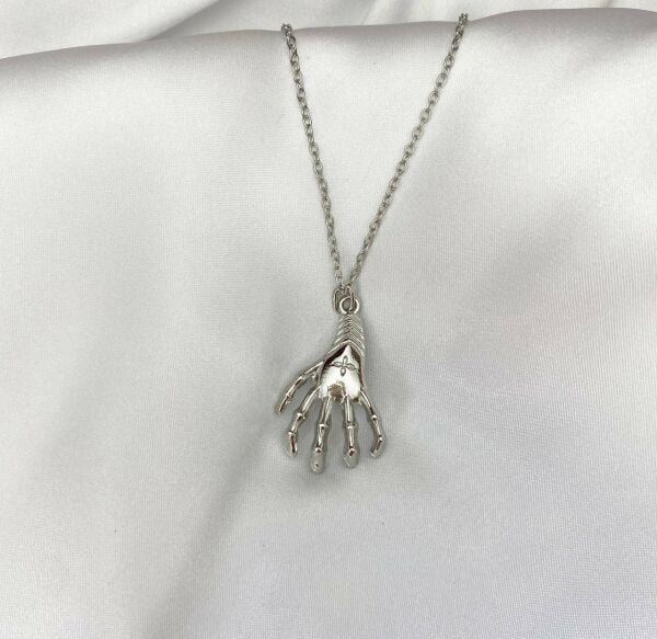 İskelet El Gotik Kolye