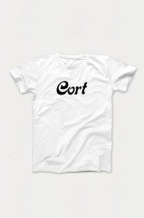 Cort Beyaz Tshirt Unisex