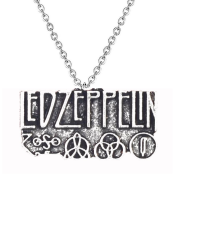 Led Zeppelin Müzik Grubu Unisex Kolye