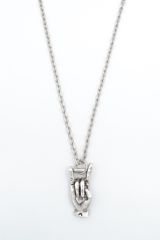 Rock N Roll İşareti Unisex Kolye