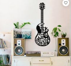 Elektro Gitar Duvar Dekoru