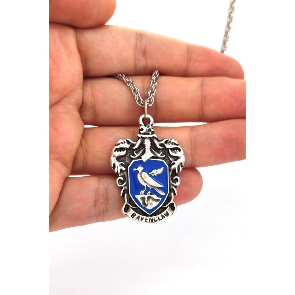 Harry Potter Ravenclaw House Sembol Madalyon Kolye Gümüş Kaplama