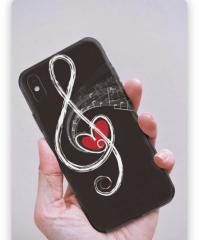 Kalpli Sol Anahtar iPhone Telefon Kılıfı
