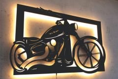 HARLEY DAVIDSON MOTORCYCLES LED Işıklı Tablo