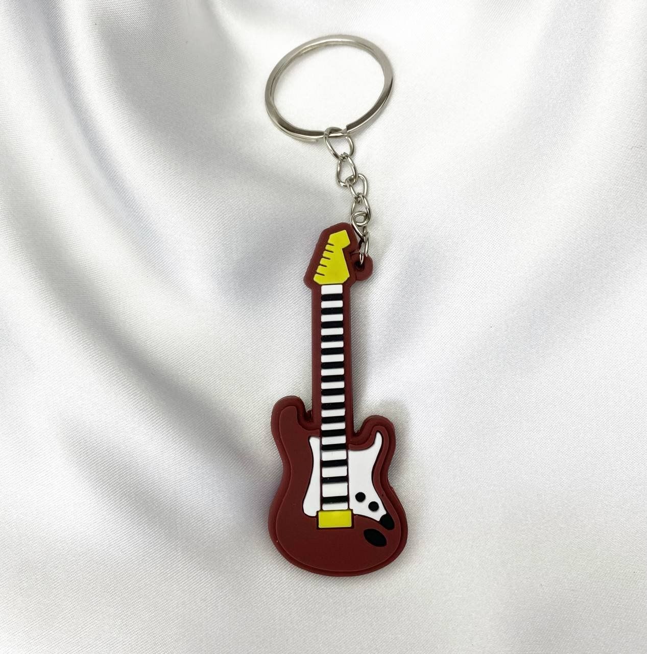 Mini Gitar Müzik Aleti Anahtarlık
