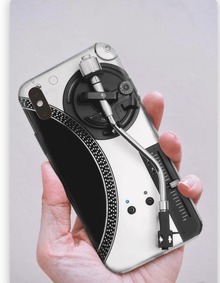 Dj Plak Xiaomi Telefon Kılıfı