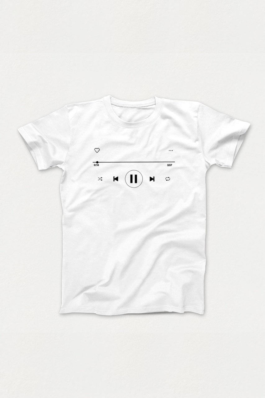 Play Beyaz Tshirt L