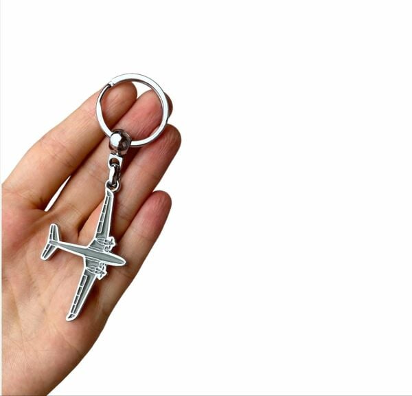 Pilot Asker Savaş Uçağı Anahtarlık
