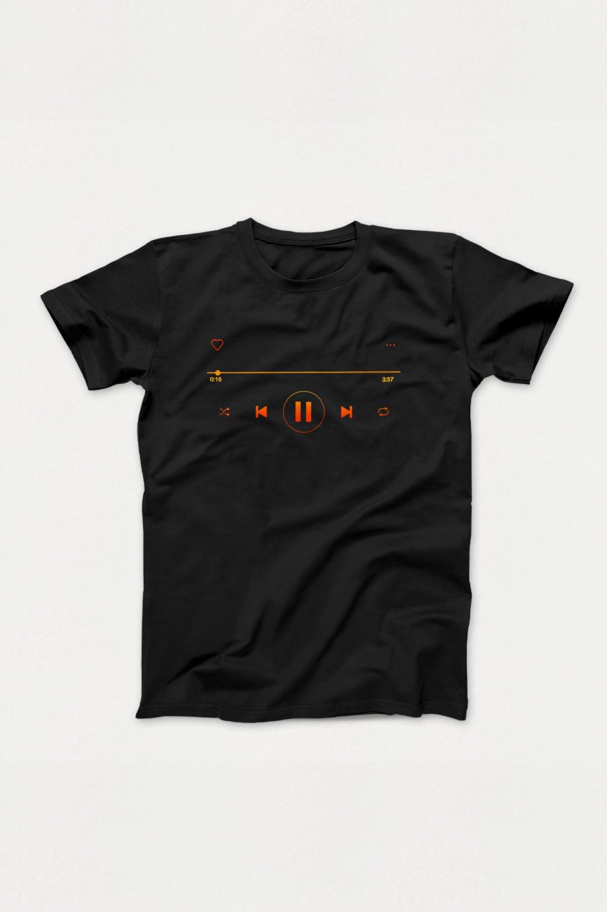 Play Siyah Tshirt