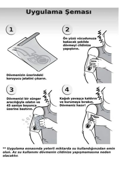 Unisex  Arwen Yüz Ve Ok Karışık Desen Geçici Dövme