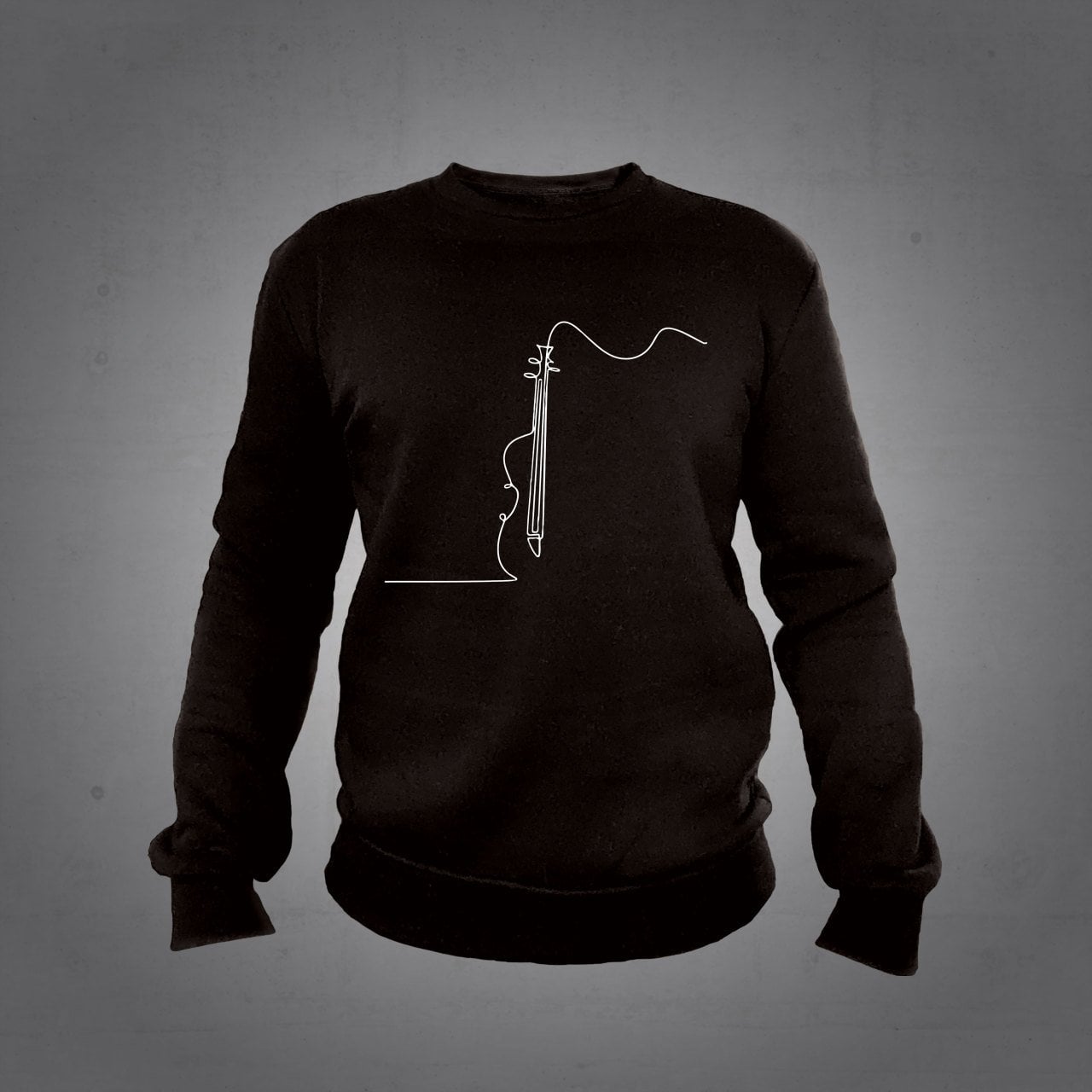 Keman Sweatshirt Siyah L