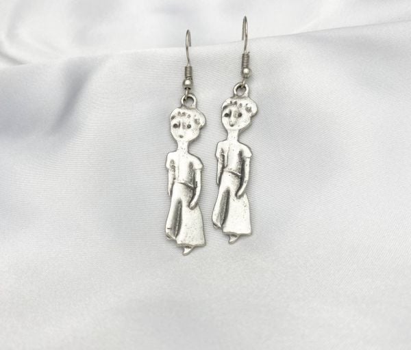 Little Prince Karakter Küçük Prens Silver Küpe