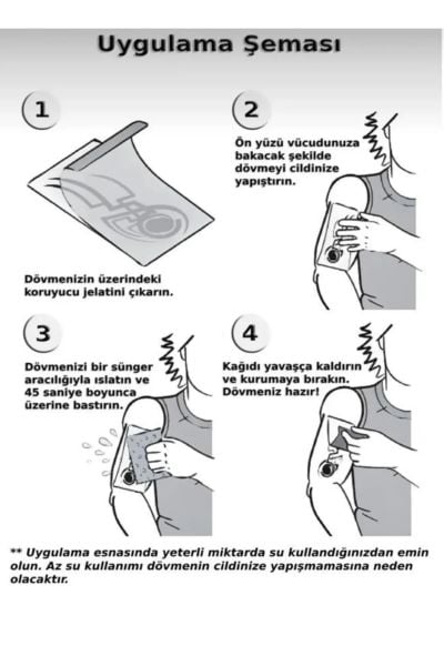 Fairy Kanatlı Peri Kızı Omuz Geçici Dövme Tattoo