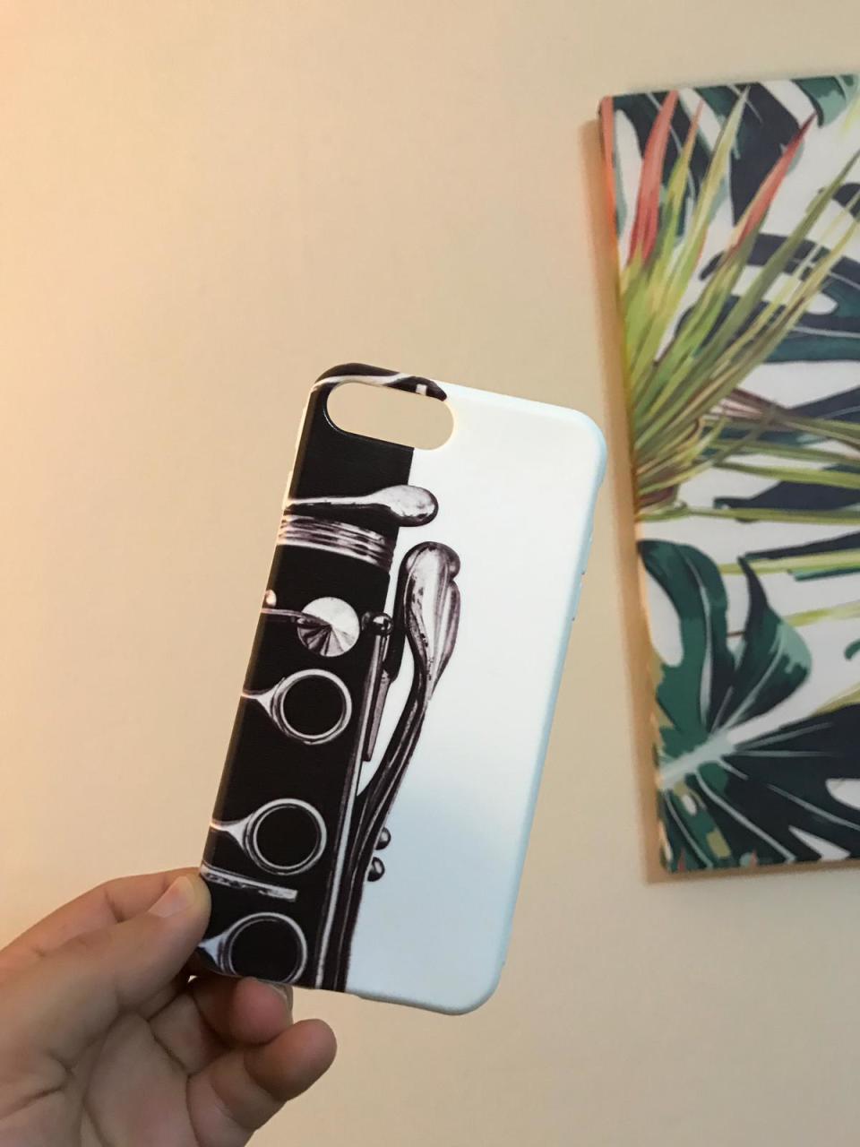 Klarnet Desen Telefon Kılıfı İphone 7 Plus