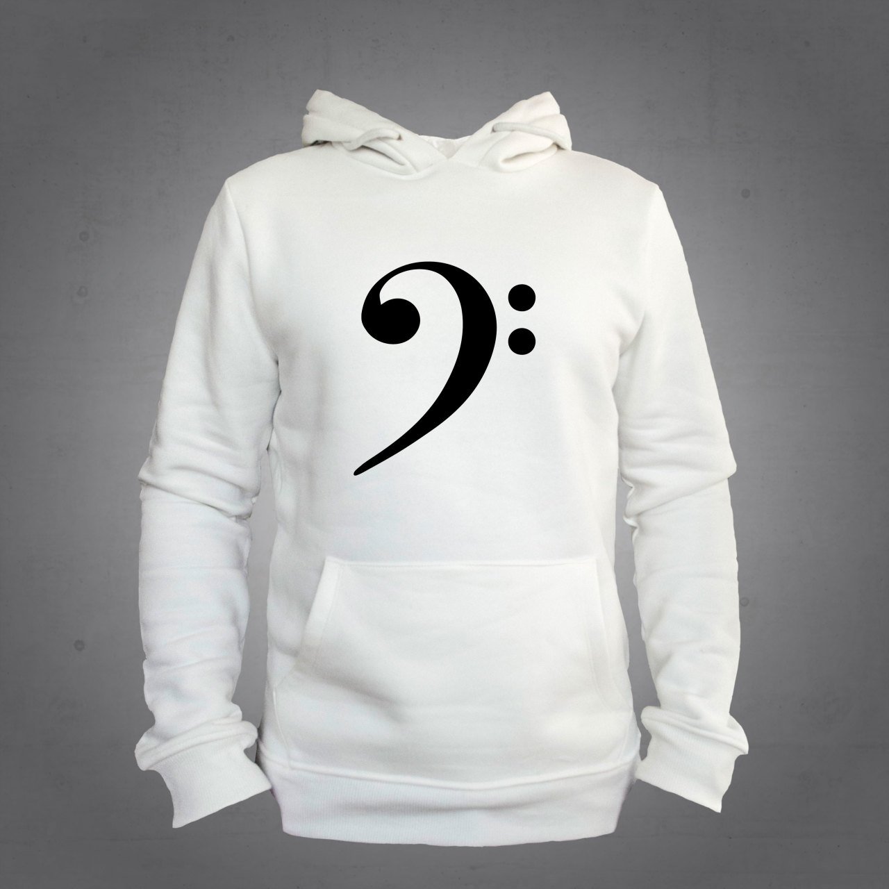 Fa Anahtar Kapüşonlu Sweatshirt Hoodie Ekru L